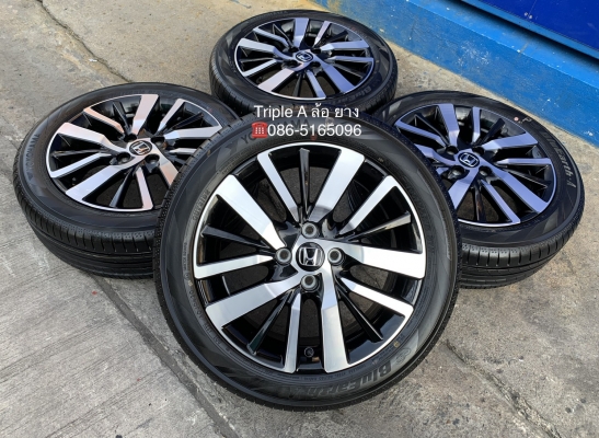 ล้อแม็กป้ายแดง Honda City Turbo RS 2020 ขอบ 16 พร้อมยางใหม่ป้ายแดง 185-55-16 Yokohama ปี 20 ใหม่ยกห้าง