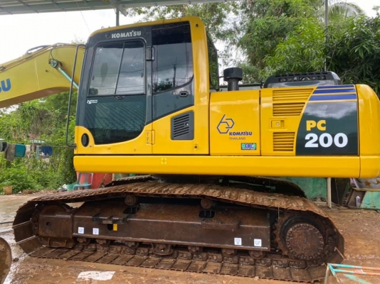 ขาย!! &gt;&gt;&gt; Komatsu PC200 รุ่น 8MO สวยเต็ม จอเหลือง-กล้องหลัง &lt;&lt;&lt; เบอร์ติดต่อ 098-71