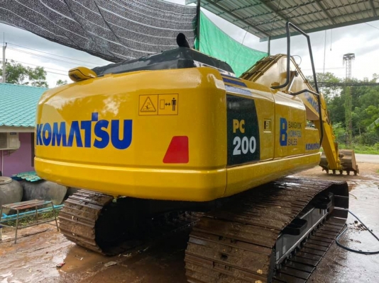 ขาย!! &gt;&gt;&gt; Komatsu PC200 รุ่น 8MO สวยเต็ม จอเหลือง-กล้องหลัง &lt;&lt;&lt; เบอร์ติดต่อ 098-71