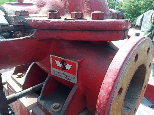 เครื่องดับเพลิง 750 gpm. ใช่งาน 2 ชม