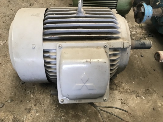 ขายมอเตอร์ 15 แรง 380V. Mitsubishi สภาพสวย ขายมอเตอร์ 15 แรง 380V. Mitsubishi สภาพสวย