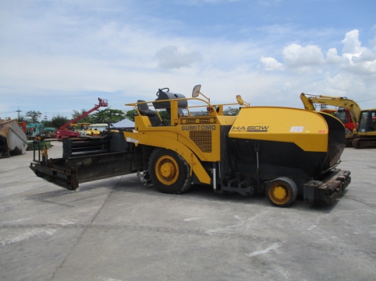 รถปูยาง SUMITOMO รุ่น HA60W-5 ซีเรียล:A60A5-0107 ปี 2003 ชั่วโมงทำงาน 8532 ชั่วโมง นำเข้า จากต่างประเทศ ขายพร้อมชุดแจ้งจำหน่าย ยังไม่เคยใช้งานในไทย