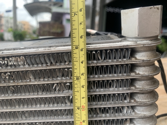 ขายแผงระบายความร้อนพร้อมพัดลม Kamui Oil Cooler 220V ไฟบ้าน made in Japan สภาพสวย พร้อมใช้งาน
