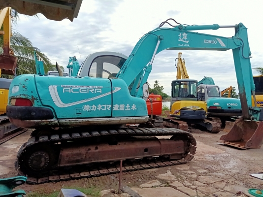 มาใหม่ KOBELCO SK120-2 มาร์คไฟว์  ธรรมดา เก่านอกแท้  สภาพสวย ใช้งานมาน้อย โทร 089-3818694 จ๊อย