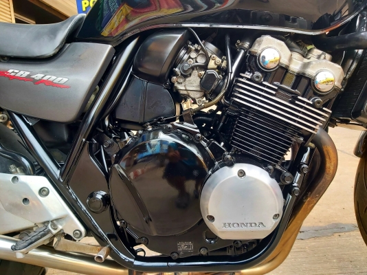 ขาย HONDA CB400 VTEC1 ปี2000 เดิมๆ สีสวย มีท่อแต่ง แฮนด์บาร์ ระบบไฟติดครบ ยางหน้าหลังเต็ม อินวอยส์ ส