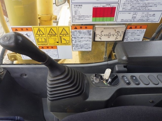 รถนอกKOMATSU PC120-8 สวยกริบ!! ระบบสมบูรณ์ดีทุกอย่างจากญี่ปุ่นแท้100\% โทร 081-1463244(เจ๊สุ)
