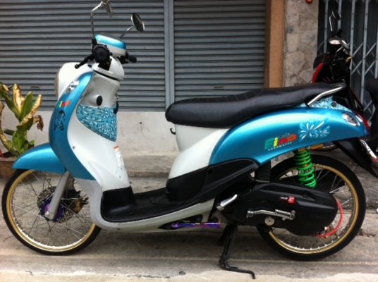 ขาย..yamaha Fino ปี52  เครื่องดี  ขี่กลับบ้านได้เลย