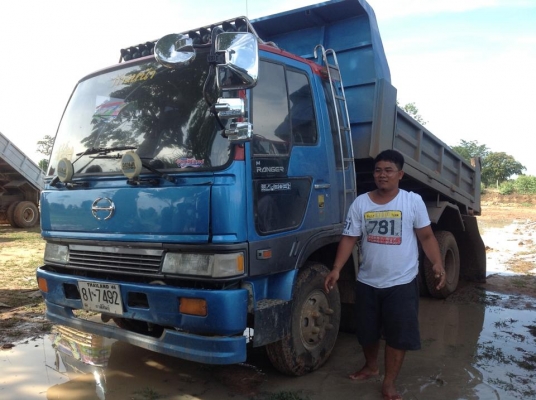 ขายด่วน HINO สมอเงิน เครื่อง HO7D 195 แรงม้า