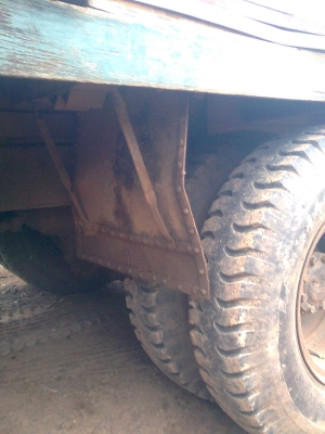 ขายสิบล้อหัวยาวสองเพลาดั๊มช่วงล่างฟูโซ่รุ่นเบรคใหญ่