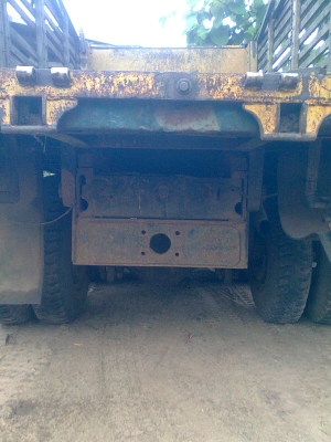 ขายสิบล้อหัวยาวสองเพลาดั๊มช่วงล่างฟูโซ่รุ่นเบรคใหญ่