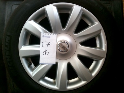 ขนาด16และ17 นิ้ว มีอย่างล่ะ2 ล้อ นิสสัน เทียน่า รายละเอียดด้านในครับ ขนาด16และ17 นิ้ว มีอย่างล่ะ2 ล้อ นิสสัน เทียน่า รายละเอียดด้านในครับ