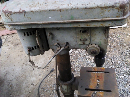 สว่านแท่น KING ขนาดความสูง100 cm.