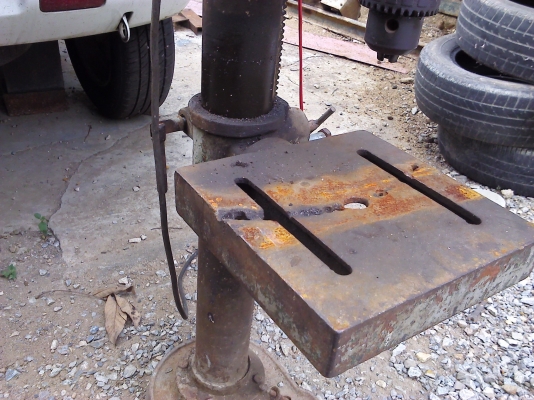 สว่านแท่น KING ขนาดความสูง100 cm.