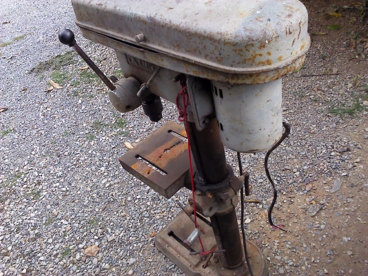 สว่านแท่น KING ขนาดความสูง100 cm.