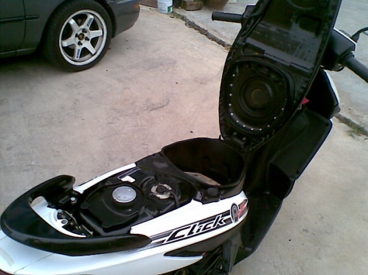 ขาย honda คลิก เพลย์ สีขาว ปี50 เดิมๆ โทร 0831799040 โส