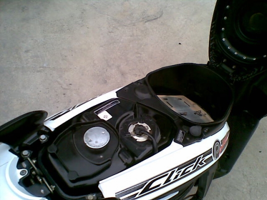 ขาย honda คลิก เพลย์ สีขาว ปี50 เดิมๆ โทร 0831799040 โส