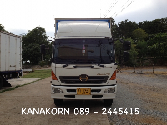 ขาย HINO MEGA FG 212 แรง ปี 2550 ตู้ประตู 10 บานไม่มีเสากลาง