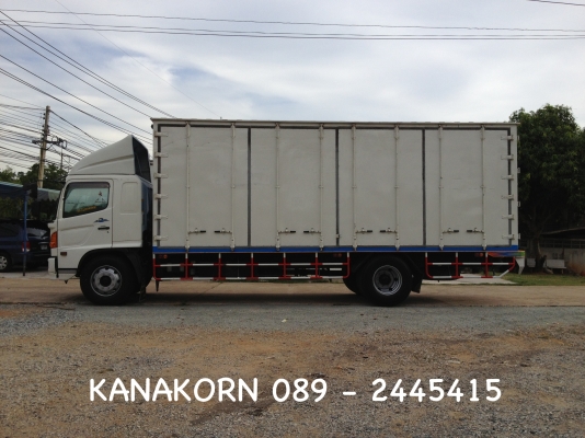 ขาย HINO MEGA FG 212 แรง ปี 2550 ตู้ประตู 10 บานไม่มีเสากลาง