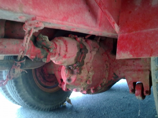 ขายด่วนรถเทเลอร์ มิตซูบิฃิ 2 เพลา 10 เกียร์ เหล็กไอดีม ขึ้นแม็คโคร200ได้