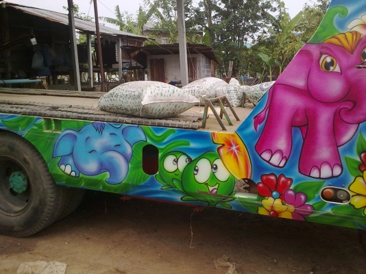 ขายด่วนรถเทเลอร์ มิตซูบิฃิ 2 เพลา 10 เกียร์ เหล็กไอดีม ขึ้นแม็คโคร200ได้