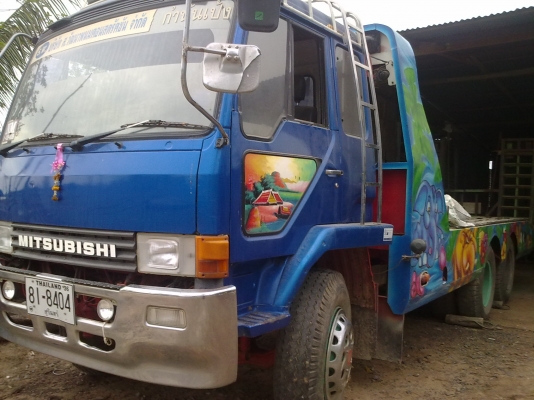 ขายด่วนรถเทเลอร์ มิตซูบิฃิ 2 เพลา 10 เกียร์ เหล็กไอดีม ขึ้นแม็คโคร200ได้