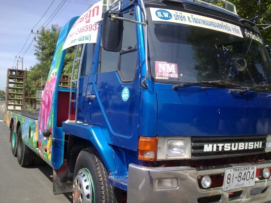 ขายด่วนรถเทเลอร์ มิตซูบิฃิ 2 เพลา 10 เกียร์ เหล็กไอดีม ขึ้นแม็คโคร200ได้