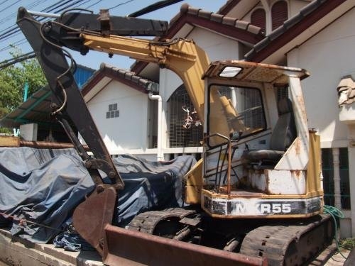 ขายแบคโฮเล็ก mitsu MXR55 นำเข้าจากญี่ปุ่น