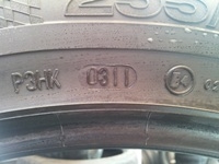 ขายยาง255/45/18 ยางContinental contisportcontact 2 ปี 11 (1คู่ )