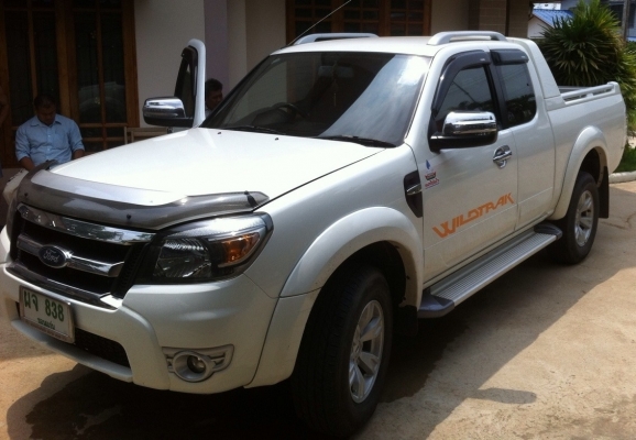 FORD RANGER WILDTRACK OPENCAB 2.5 MT ปี 53 ท็อปสุด รถบ้านเดิมๆสวยบางทั้งคัน เครื่องแห้งแรงดี ภายในสวยเต็ม CD ABS EBD AIRBAG ซ.ล็อก ก.ไฟฟ้า พ.เพาเวอร์ ช่วงล่างแน่นหนึบ พร้อมใช้งานได้เลย ราคาต่อรองได้นะครับ