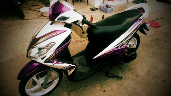 mio125ลายใหม่ล้อแม๊ค