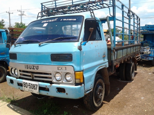 ***ขายแล้วครับขอบคุณ Truck2hand ขาย 6ล้อ ISUZU KS 110 แรง 4BE1 110แรงแห้งดี ไม่เยิ้ม เกียร์เดิม ช่วงล่างดี คานหน้าเดิม เฟืองท้าย115 คัสซีเดิม ดี มีผุ ต้องเก็บเพิ่ม กระบะพื้นไม่คอกเหล็กสภาพดี ยางดี หัวบางเดิม ภายในไม่ผุ เก็บนิดหน่อยสวยเลย ราคาต่อรองได้ครับ