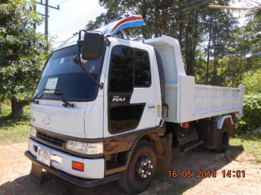 ขาย Hino FC4J 140 แรง ปี 41    แอร์เย็น  เครื่องเดิม เกียร์เดิม  แซทซีสวย