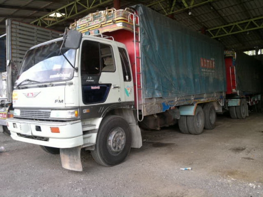 ขายรถพ่วง 18 ล้อ 2 เพลา ดั้ม แม่-ลูก กระบะเนียมคอกเกษตร HINO FM3M ปี.38 ขายรวม 4 พ่วง สวยๆสนใจจองด่วน