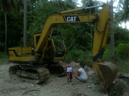 ขายแบ็คโฮ CAT E 70 เครื่องเดิม-ปั้มเดิม เทียบเท่า PC 60