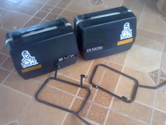 ขายกระเป๋าข้างใส่มอไซค์ BMW R100 GS