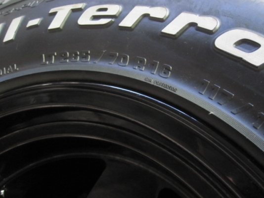 แม็ก 16 ยาง BF 265/70/16  มี 2 ชุดดูของ  อ.เสนา จ.อยุธยา