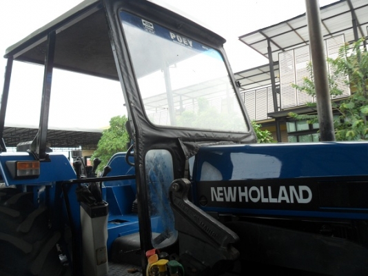 คุณอาภาพร รับรถแล้ว รถไถฟอร์ดรุ่น 6640 NEW HOLLAND 2เพลา รถสวยมาก ระบบธรรมดาทั้งคัน