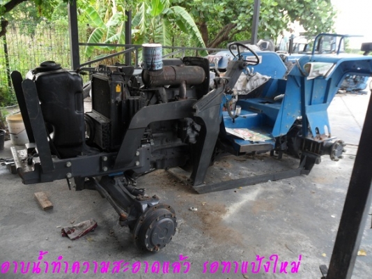 คุณอาภาพร รับรถแล้ว รถไถฟอร์ดรุ่น 6640 NEW HOLLAND 2เพลา รถสวยมาก ระบบธรรมดาทั้งคัน