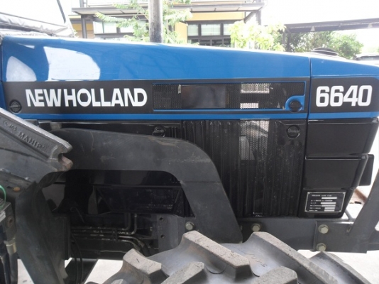 คุณอาภาพร รับรถแล้ว รถไถฟอร์ดรุ่น 6640 NEW HOLLAND 2เพลา รถสวยมาก ระบบธรรมดาทั้งคัน
