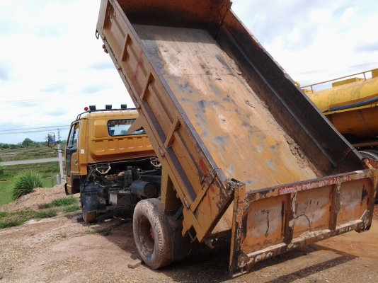 isuzu ดั้ม Npr115 4BD1 เกี่ยสั้นยกหัวได้ เพาเวอร ประกอบ