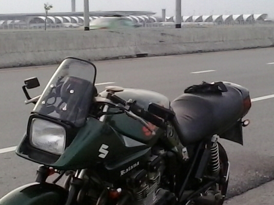 ขายด่วน Suzuki Katana 750 cc. inv.เครื่องและเฟรมครบ แท้ๆ รถพร้อมใช้