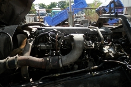 10ล้อHINO FM3H ปี38 เครื่องJO8C TUBOดั้มโคราชมีระบบลากลูก