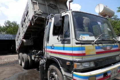 10ล้อHINO FM3H ปี38 เครื่องJO8C TUBOดั้มโคราชมีระบบลากลูก