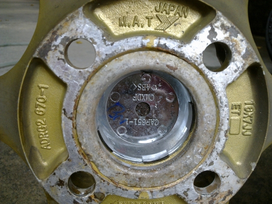 ขายแม็กซ์พร้อมยาง Advan Racing Japan ขอบ 16"