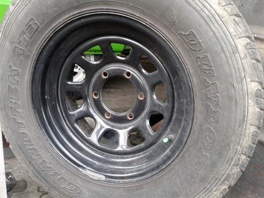 ล้อกระทะเหล็ก Rock