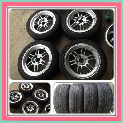 ขายแม็กมือ2 RPF 1 ขอบ15 กว้าง 7 + ยางปี ราคา 8,800 บาทถูก