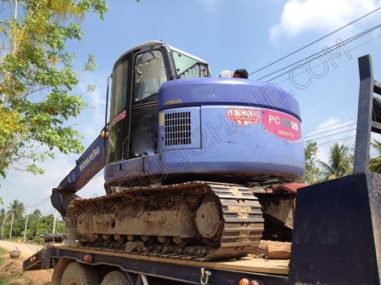 รถแบคโฮ ยี่ห้อ KOMATSU PC128