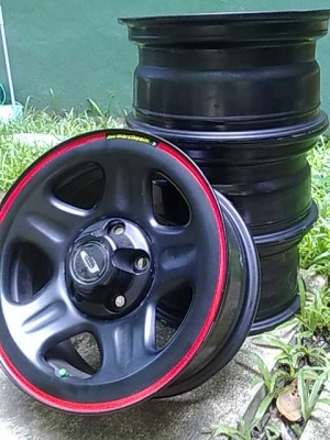 ขายล้อกะทะเหล็ก jeep