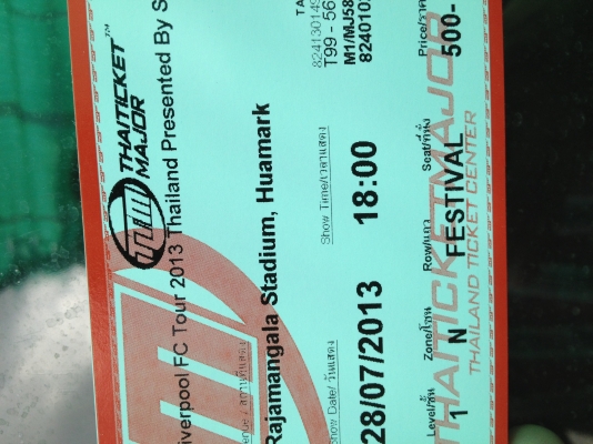 ขายตั๋วบอล liverpool vs thai ขายตั๋วบอล liverpool vs thai