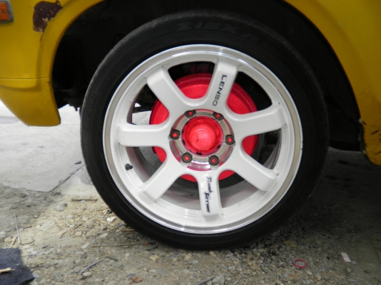 แม็ก17ถูกๆ1คู่พร้อมยาง ไม่ดุ้ง ไม่คด ตจว จัดส่งได้